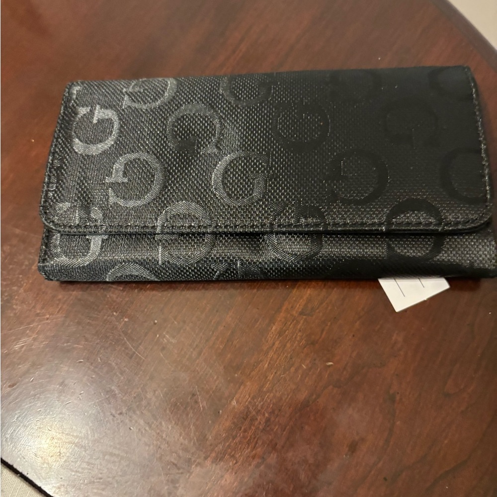 Black Patterned Wallet - image 2